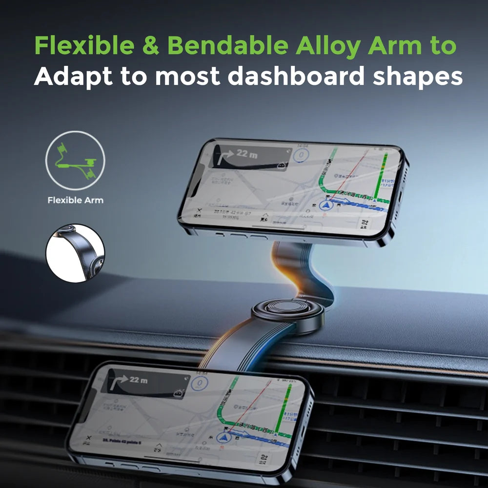 DashMag   Magnetic   Flexible   Phone   Holder   for   Dashboard CAR MOBILE HOLDER