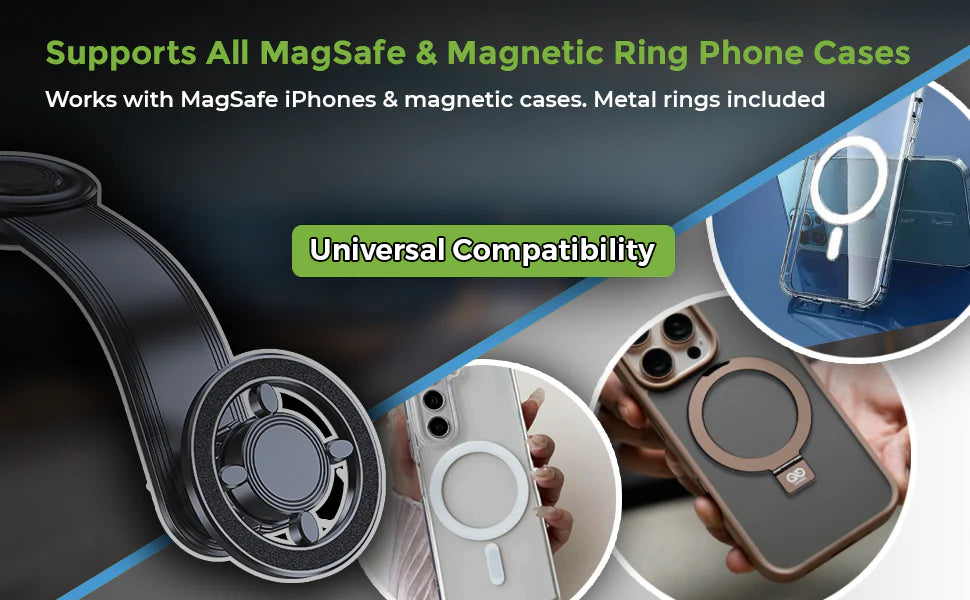 DashMag   Magnetic   Flexible   Phone   Holder   for   Dashboard CAR MOBILE HOLDER