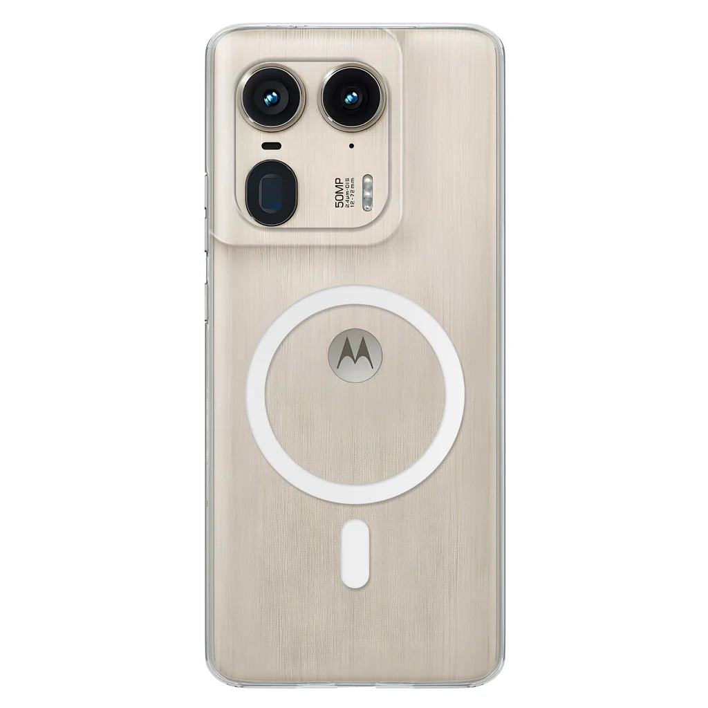 Anti-Yellow Clear Case - Motorola