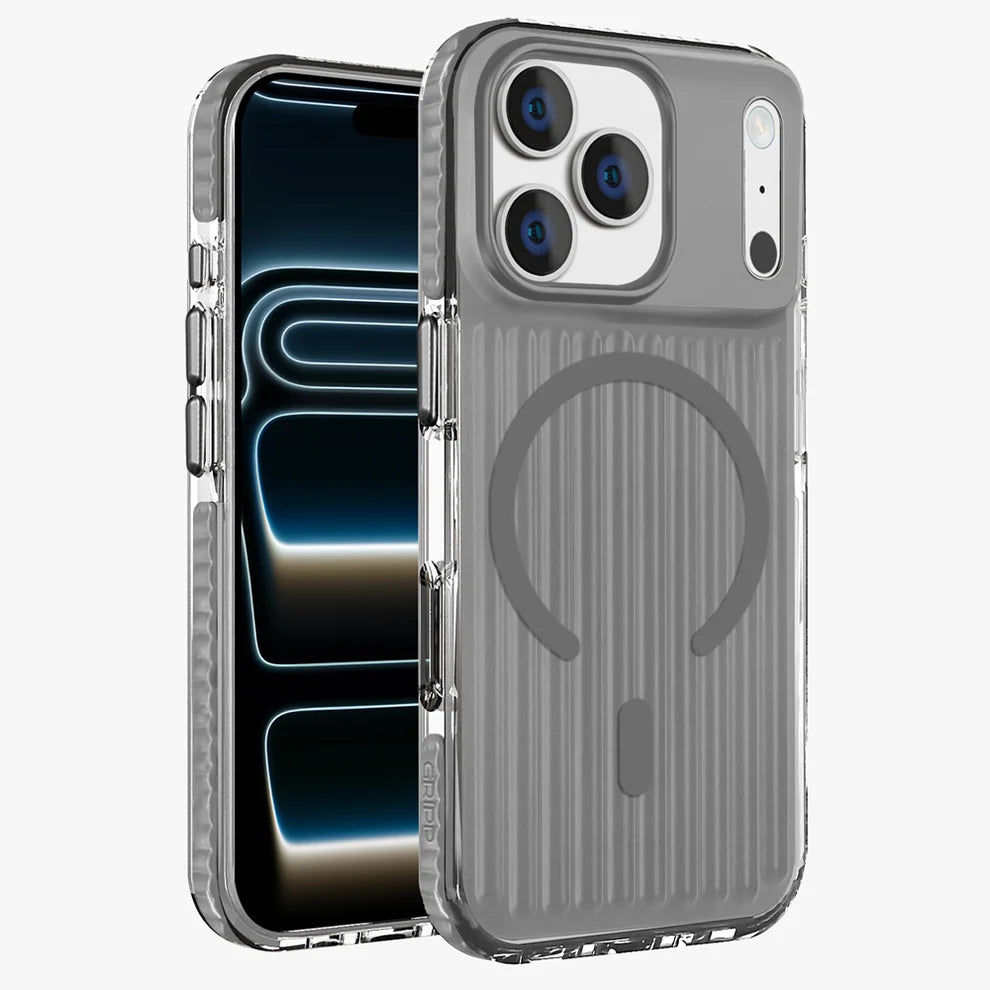 GRIPP Armor Apple iPhone 17 Pro and 17 pro max  MagSafe Case with 12ft Drop Tested - Grey