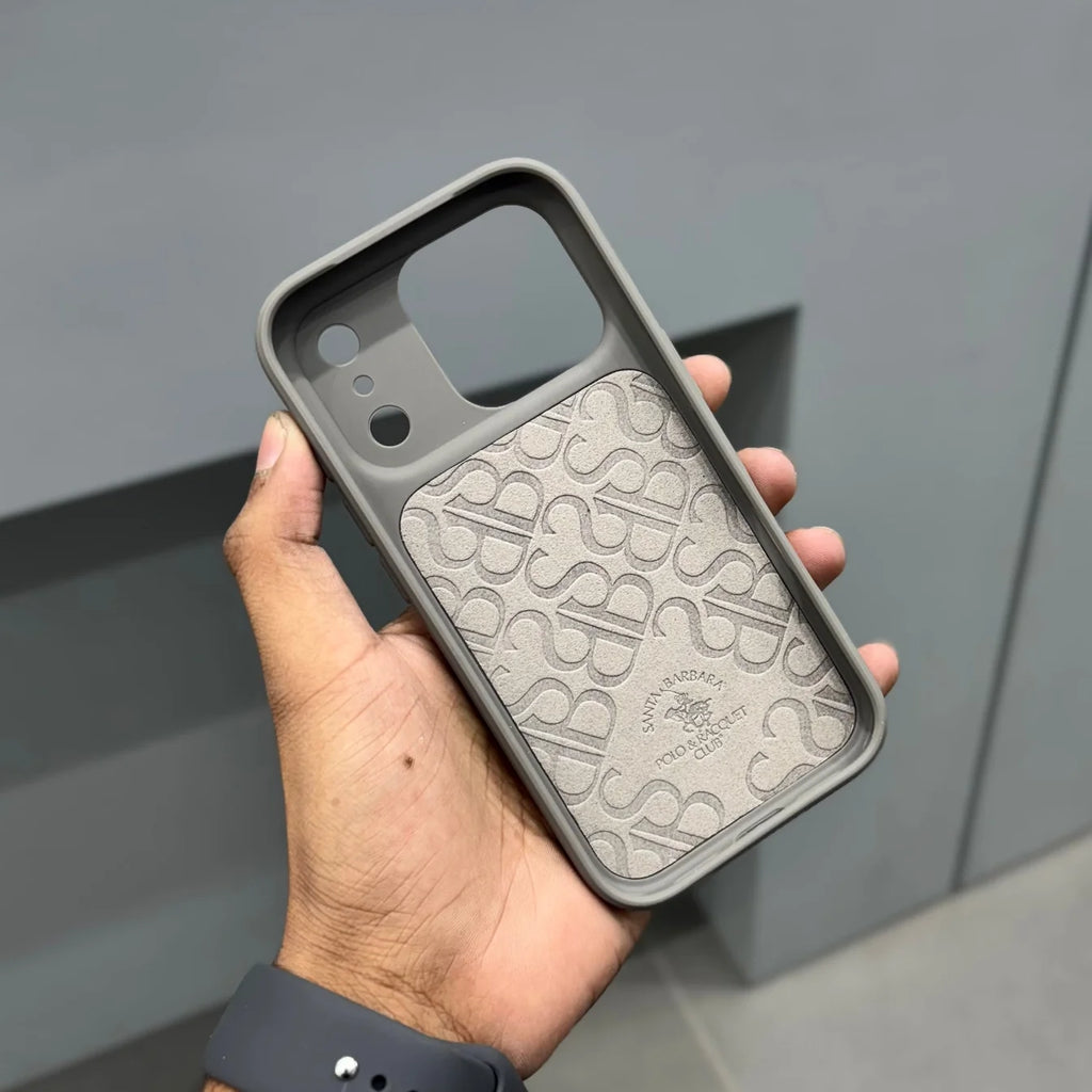 Santa Barbara Primo Case with Magsafe-Grey IPHONE 17 Pro and Pro Max