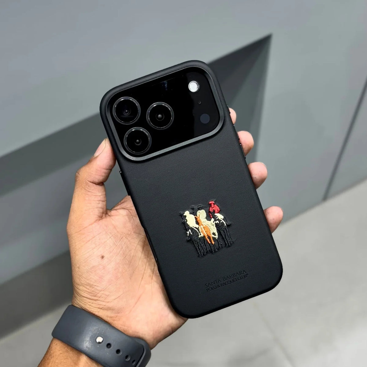 S B Justin Case with Magsafe- Black  IPHONE 17 Pro and Pro Max