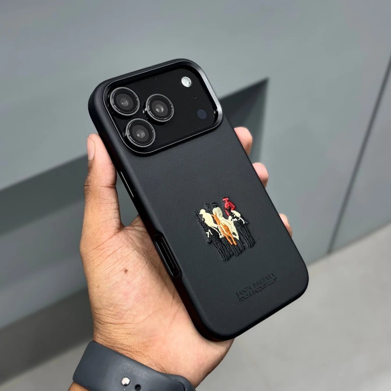 S B Justin Case with Magsafe- Black  IPHONE 17 Pro and Pro Max
