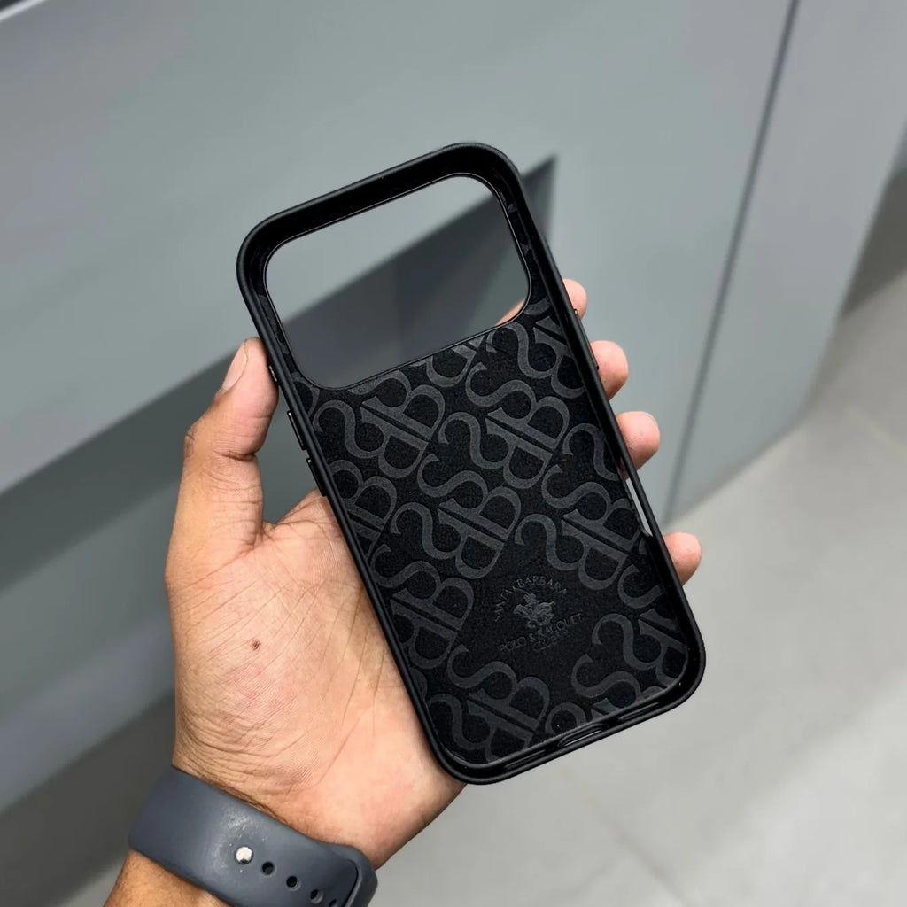S B Justin Case with Magsafe- Black  IPHONE 17 Pro and Pro Max