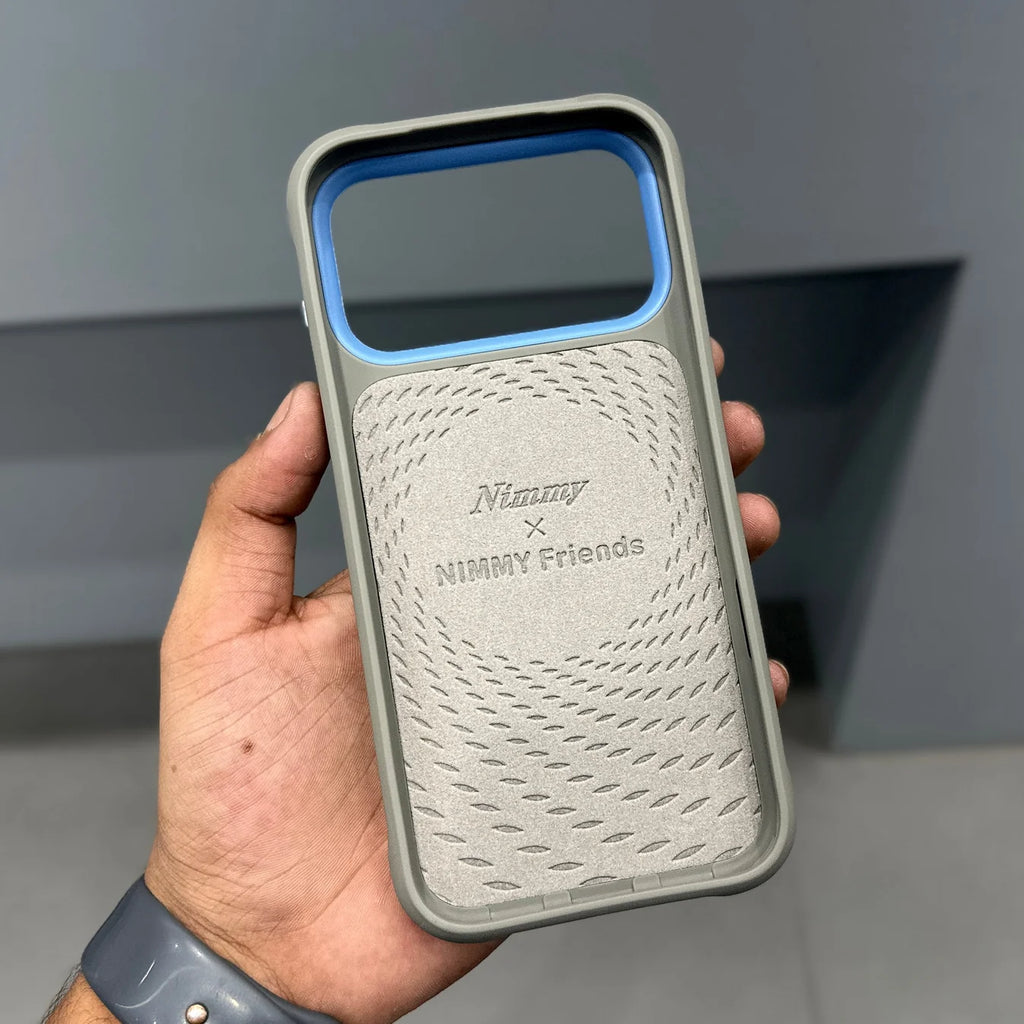 NIMMY DOG CHAIN CASE - GREY BLUE 2.0