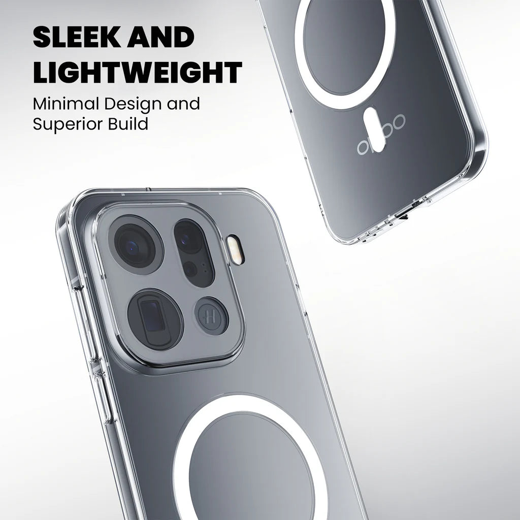 Anti-Yellow Clear Case - Oppo