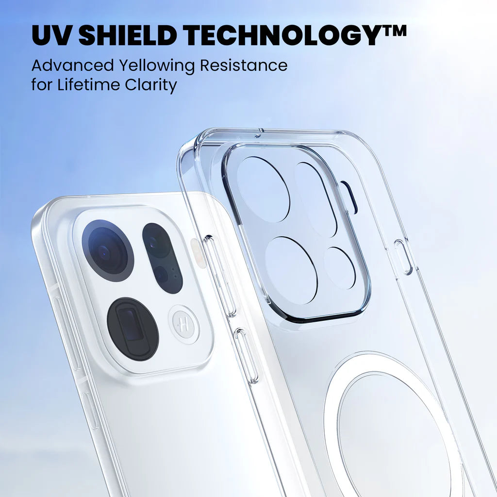 Anti-Yellow Clear Case - Oppo
