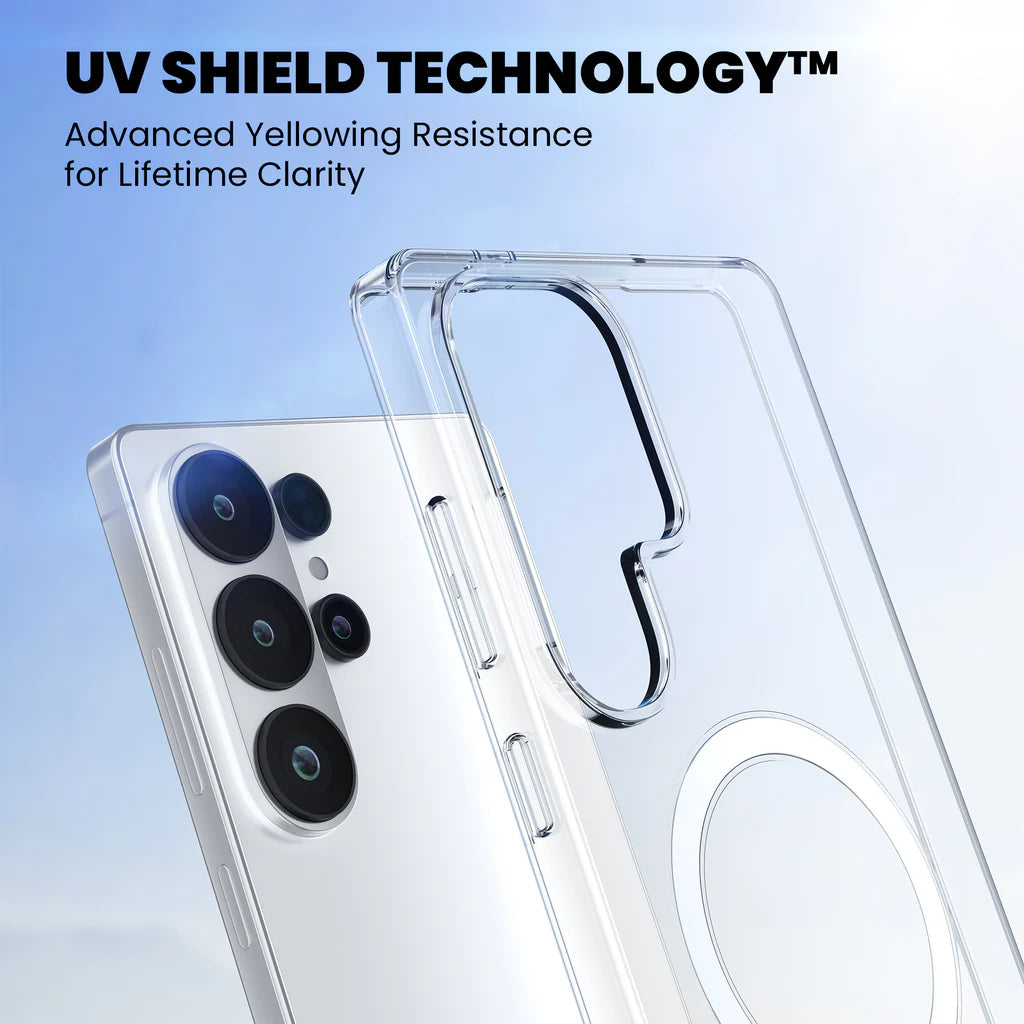 Anti-Yellow Clear Case - Samsung