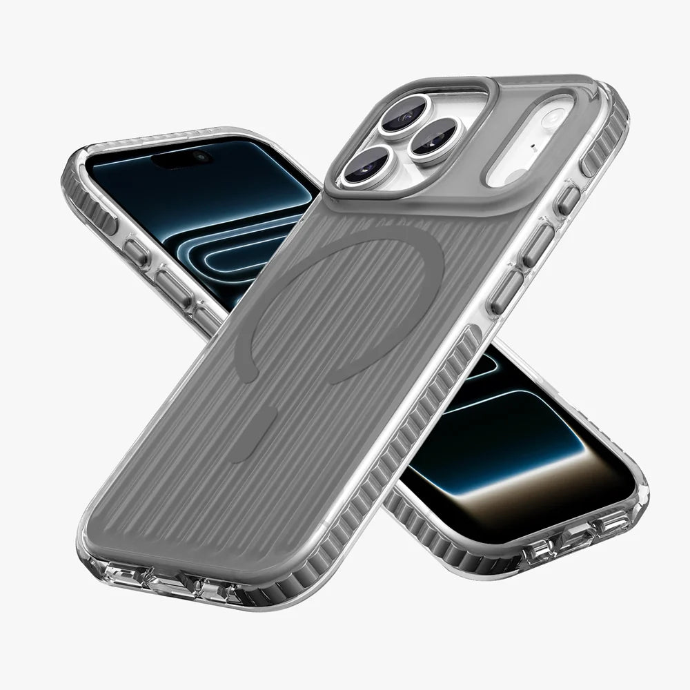 GRIPP Armor Apple iPhone 17 Pro and 17 pro max  MagSafe Case with 12ft Drop Tested - Grey
