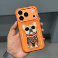 NIMMY DOG CHAIN CASE - ORANGE IPHONE 17 Pro and Pro Max