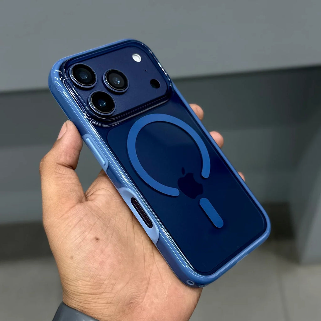 CMAQ ORBIT MAGSAFE CASE - BLUE  IPHONE 17 Pro and Pro Max