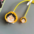 Iphone Charger Case Cover - One Piece Luffy - 4 Piece Set