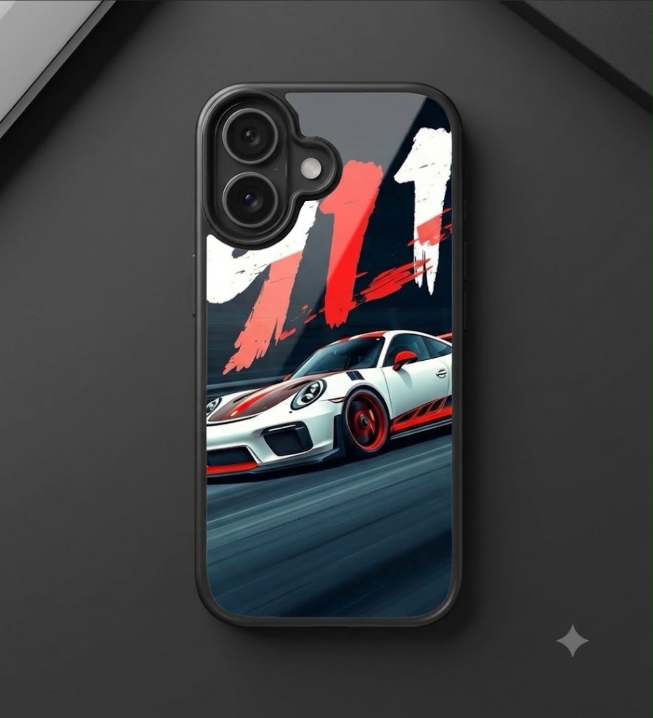 Glass Case Custom iPhone Covers car