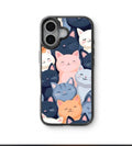 Glass Case Custom iPhone Covers cat