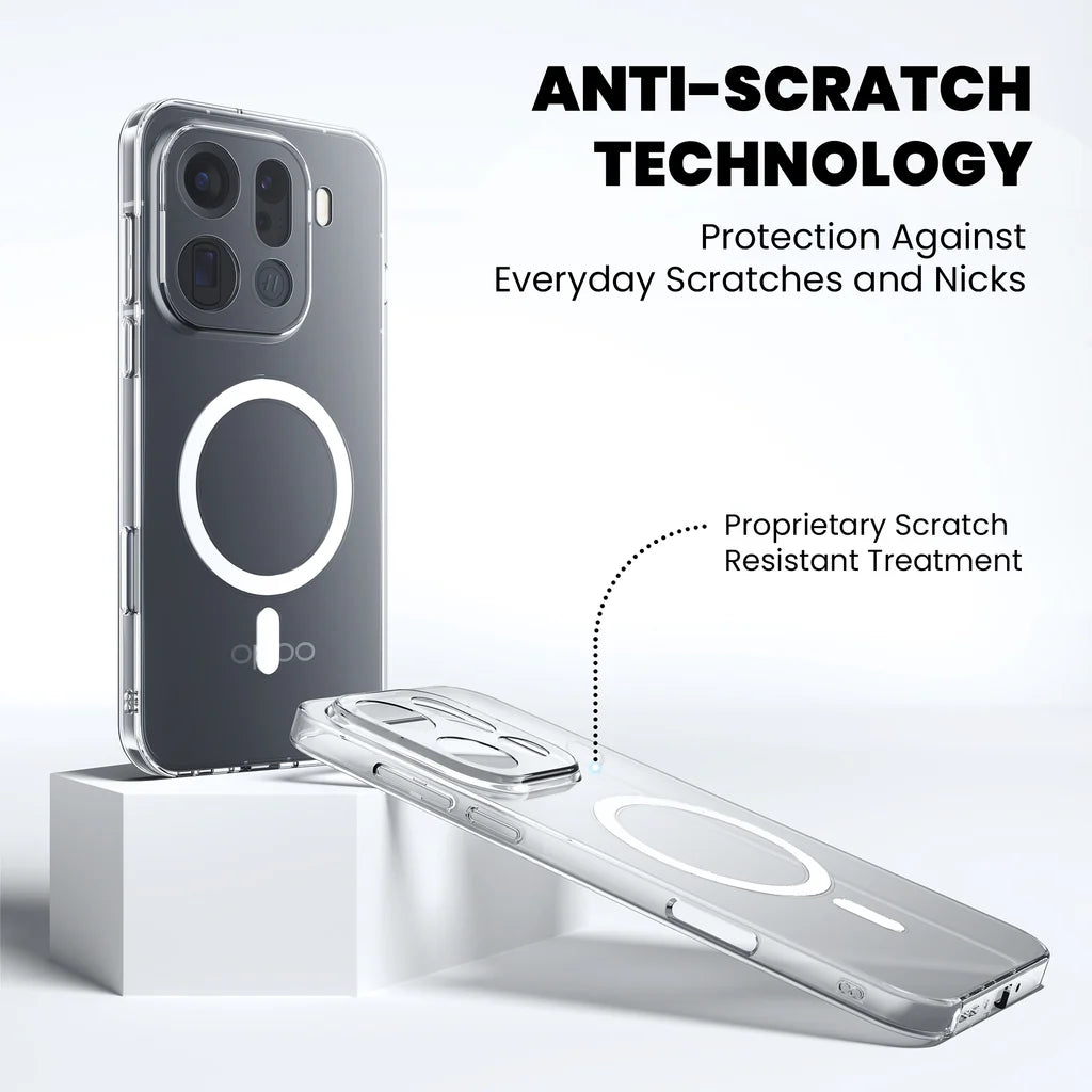 Anti-Yellow Clear Case - Oppo