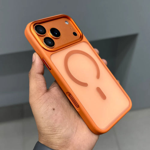 ICON SEMI TRANSLUCENT CASE MAGSAFE - ORANGE IPHONE 17 Pro and Pro Max