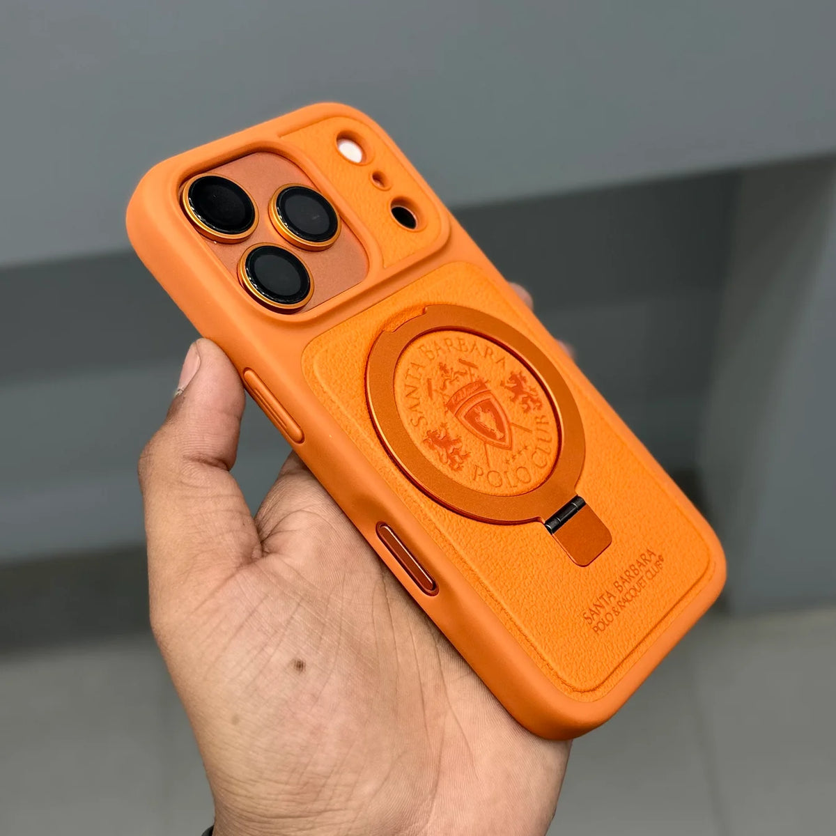 SANTA BARBARA PRIMO CASE WITH MAGSAFE - ORANGE IPHONE 17 Pro and Pro Max