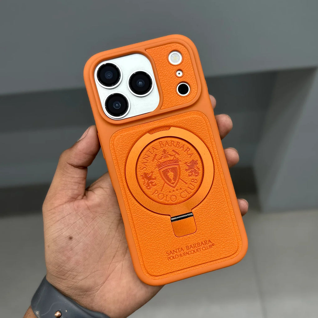 SANTA BARBARA PRIMO CASE WITH MAGSAFE - ORANGE IPHONE 17 Pro and Pro Max