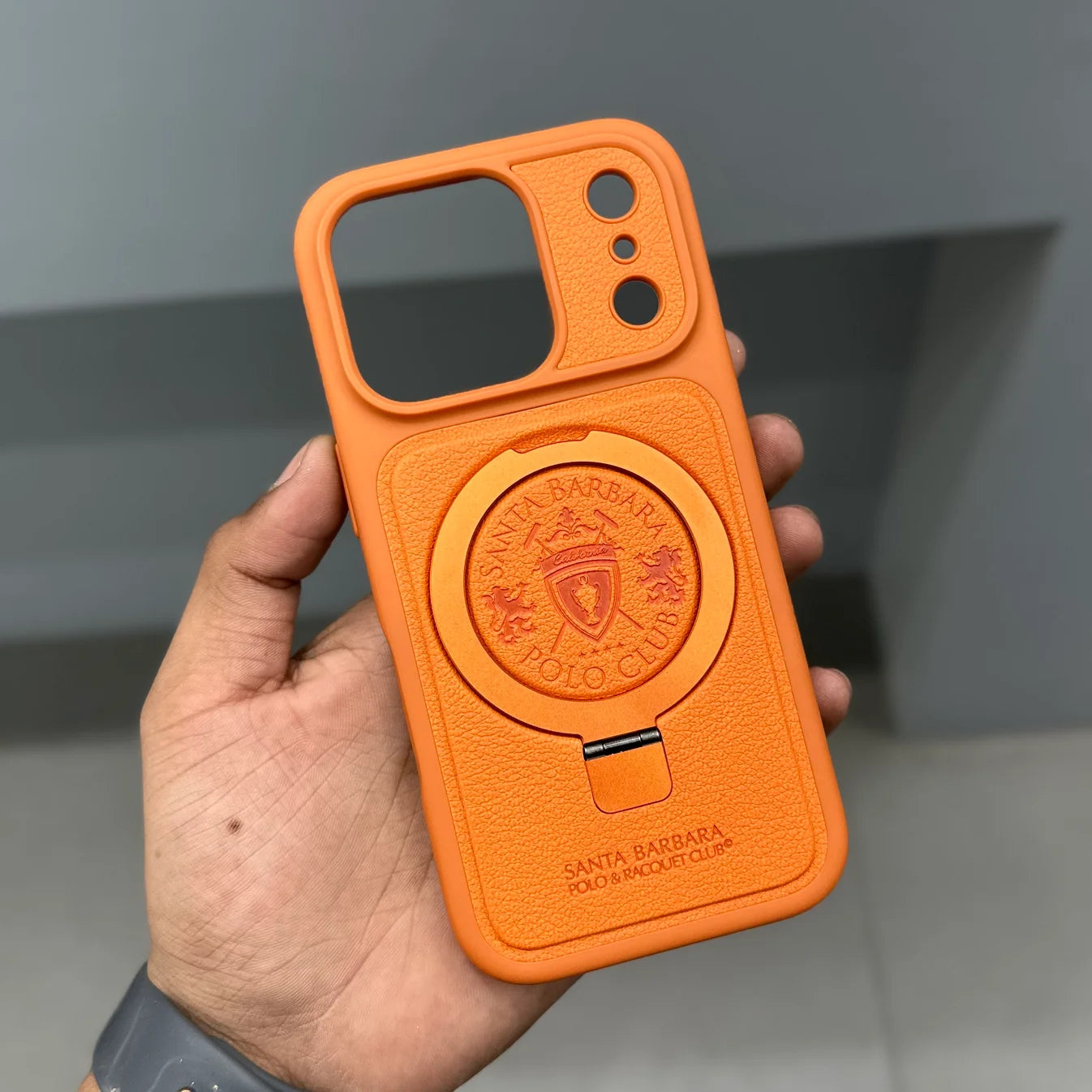 SANTA BARBARA PRIMO CASE WITH MAGSAFE - ORANGE IPHONE 17 Pro and Pro Max