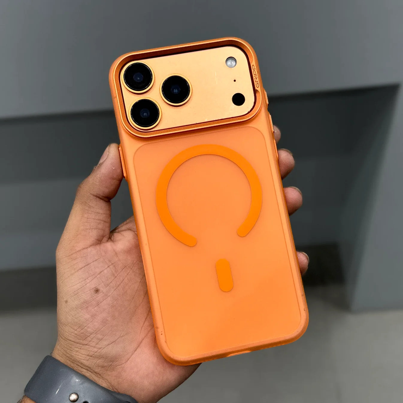 GRIPP GLAM MAGSAFE - ORANGE IPHONE 17 Pro and Pro Max