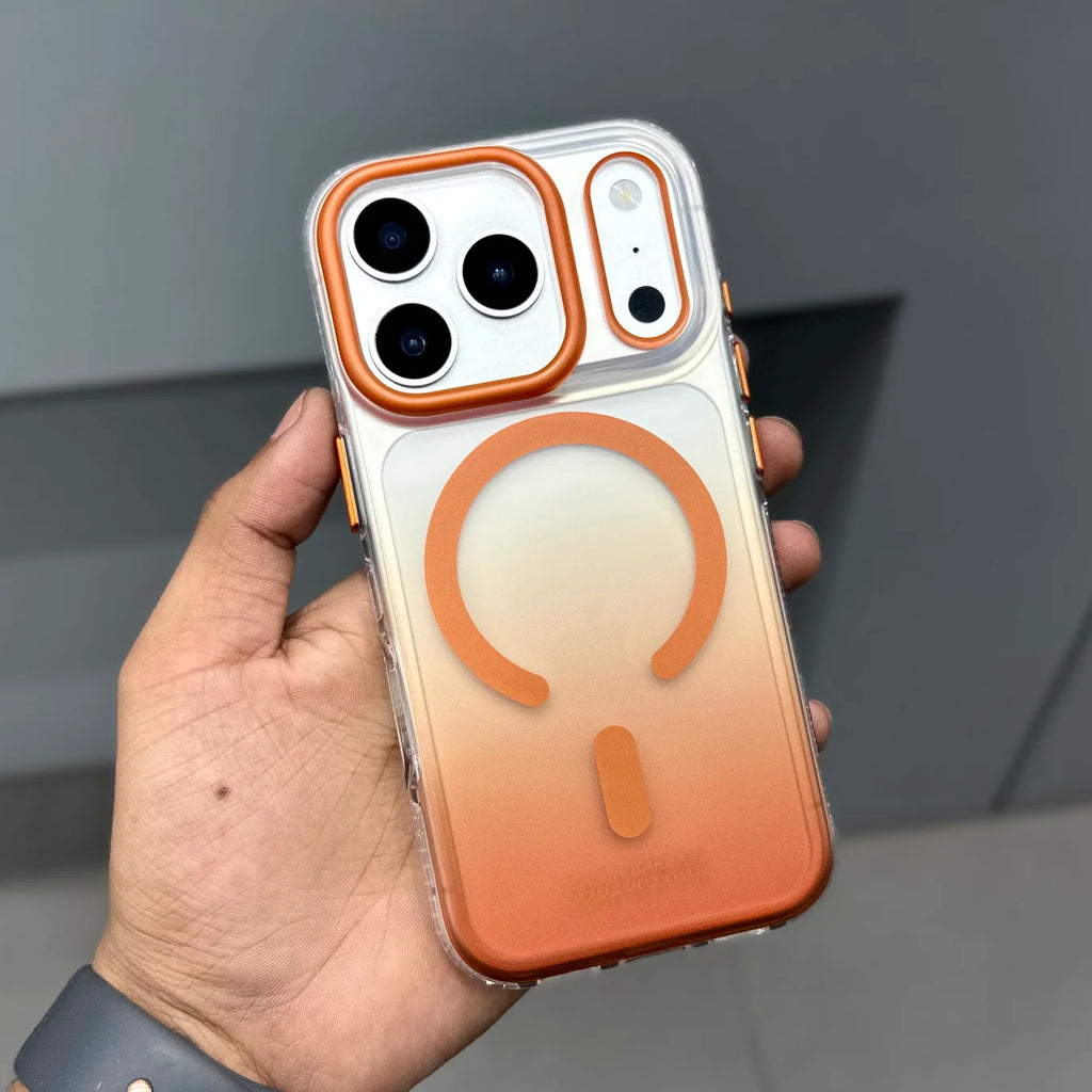 SANTA BARBARA AUGUS MAGSAFE CASE-ORANGE iPHONE 17 Pro and Pro Max