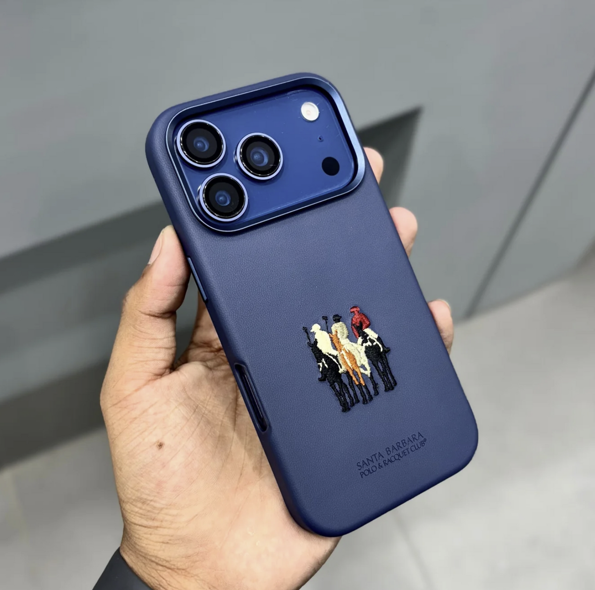 S B Justin Case with Magsafe-Blue IPHONE 17 PRO AND 17 PRO MAX
