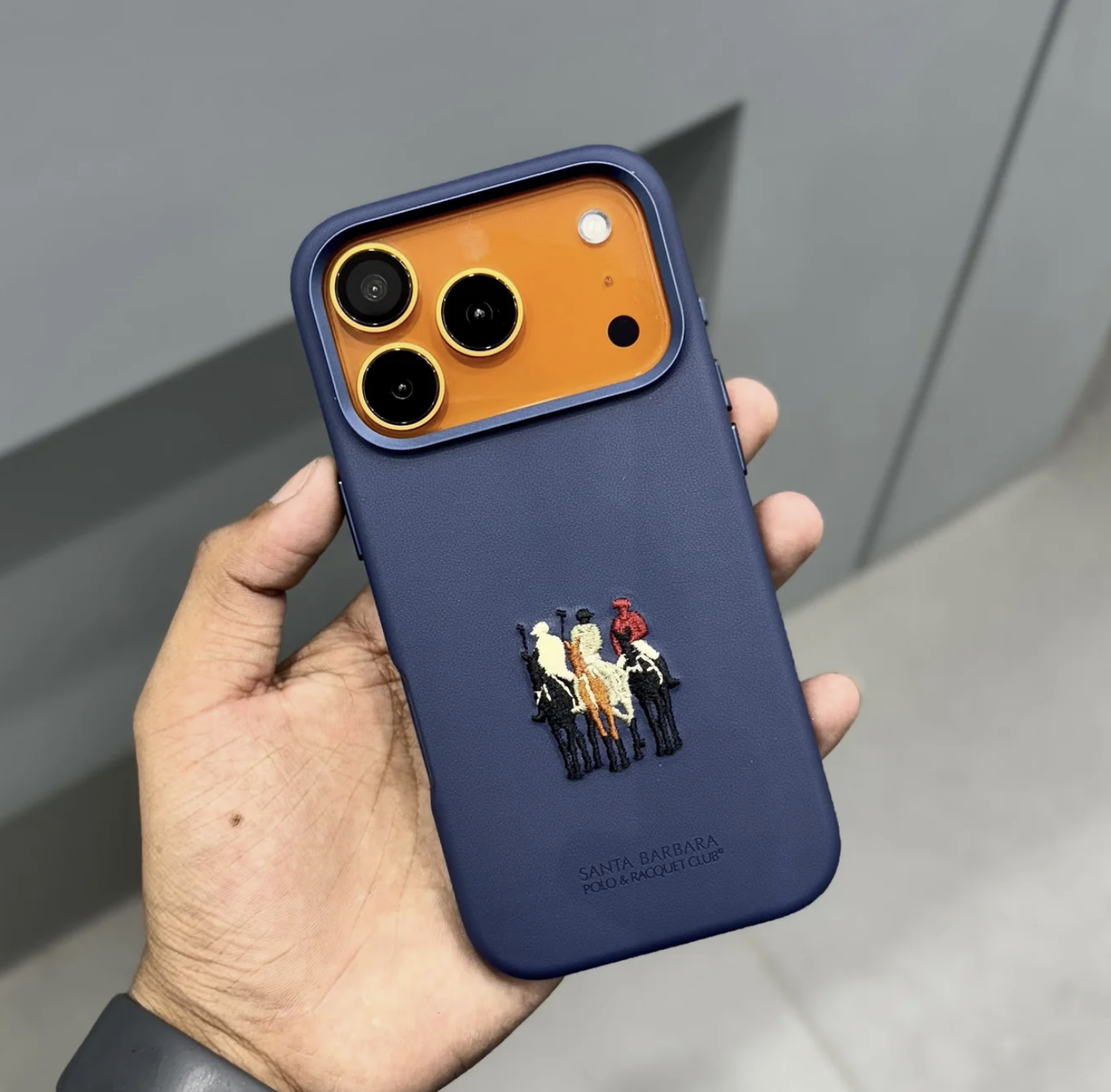 S B Justin Case with Magsafe-Blue IPHONE 17 PRO AND 17 PRO MAX