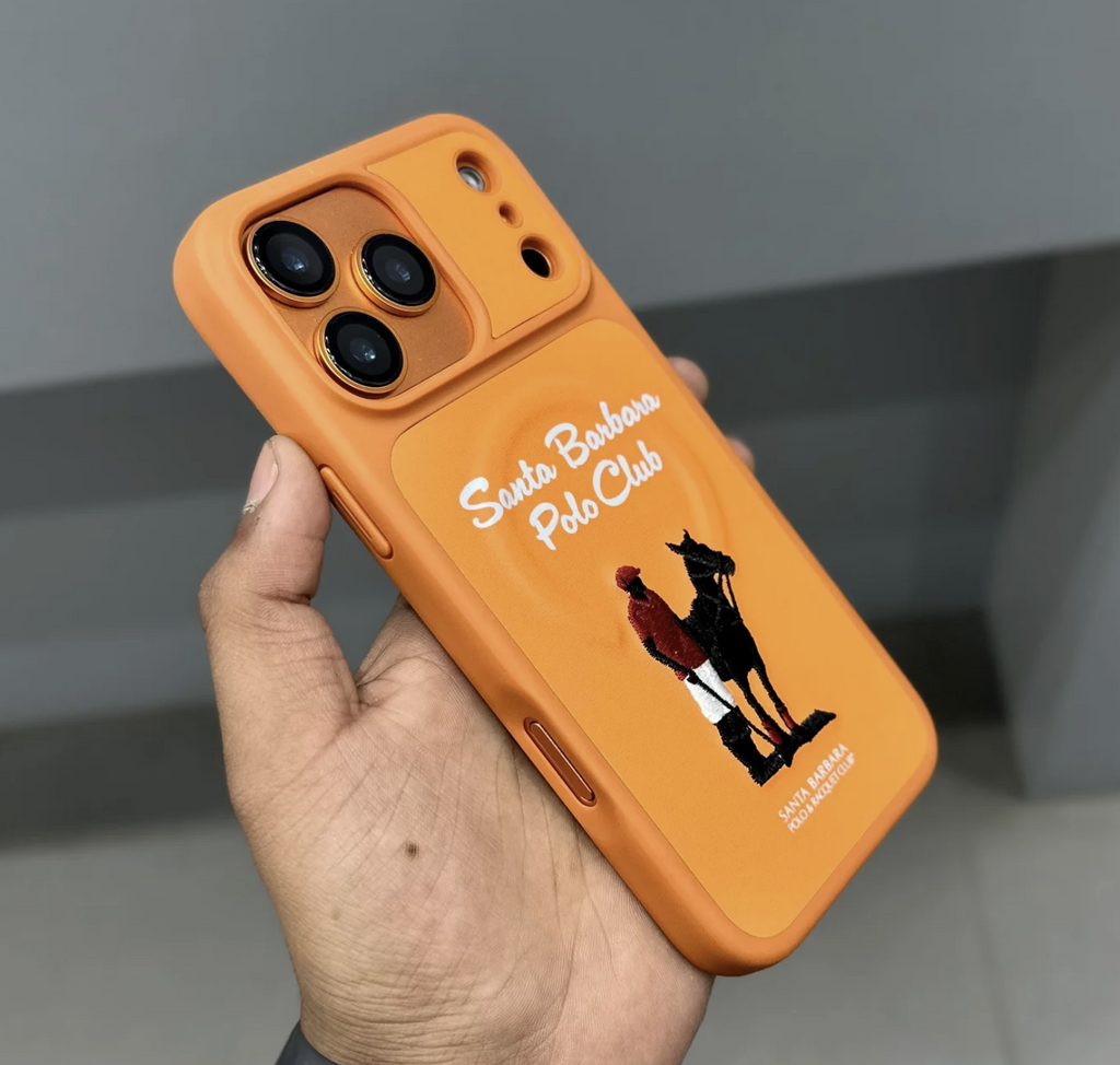 Santa Barbara Questa-Orange with Magsafe Case  IPHONE 17 PRO AND 17 PRO MAX