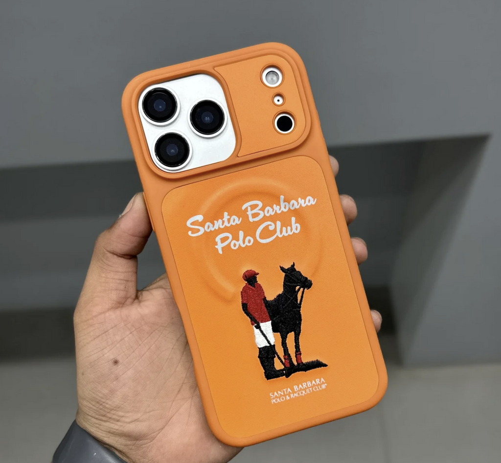 Santa Barbara Questa-Orange with Magsafe Case  IPHONE 17 PRO AND 17 PRO MAX