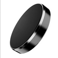 Mini Magnetic Car Dashboard Mount Mobile Phone Holder with Metal Body(Black)
