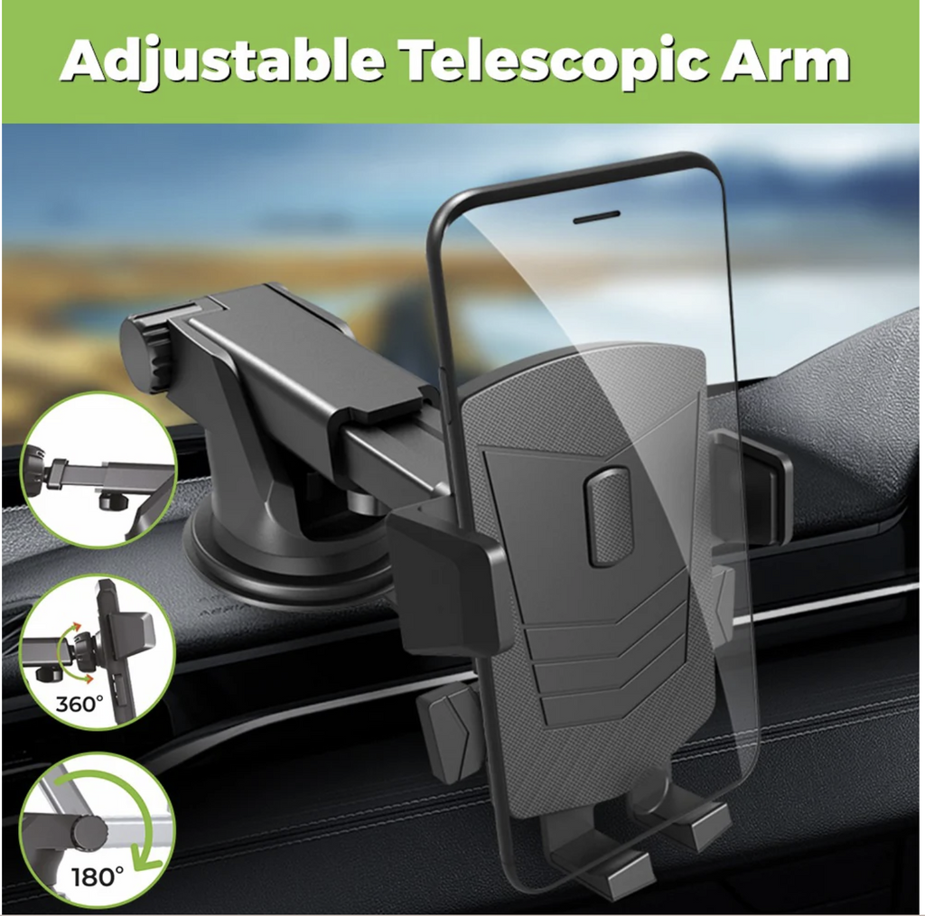 Universal Robo Mount with Telescopic for Dashboard & Windscreen CAR MOBILE HOLDERS