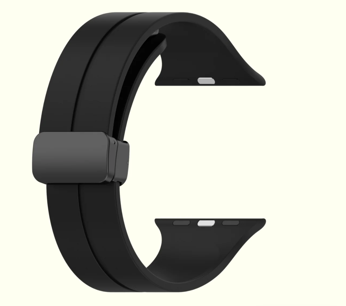 Dark Black Apple Watch 1-10 High Performance Silicone