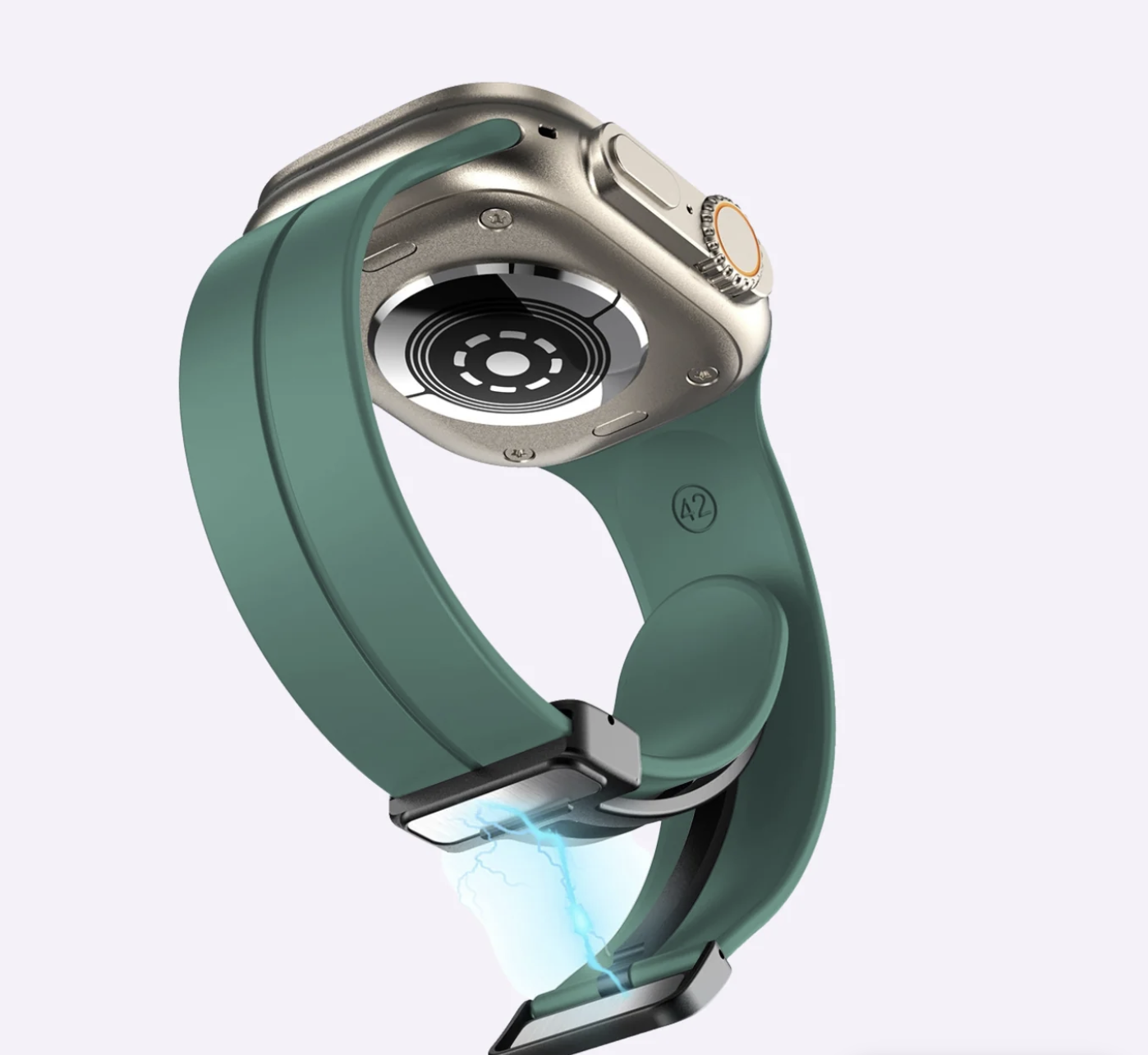 Evergreen   Apple Watch 1-10 High Performance Silicone