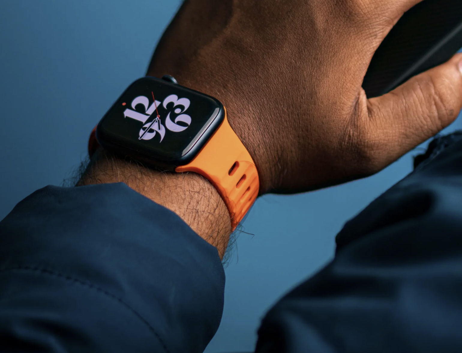 Pumpkin Orange Apple Watch 1-11 High Performance Silicone