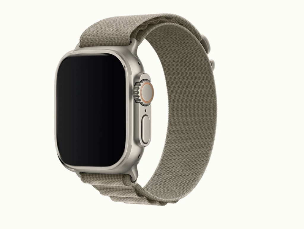 Olive Green Apple Watch 1-Ultra Alpine Loop