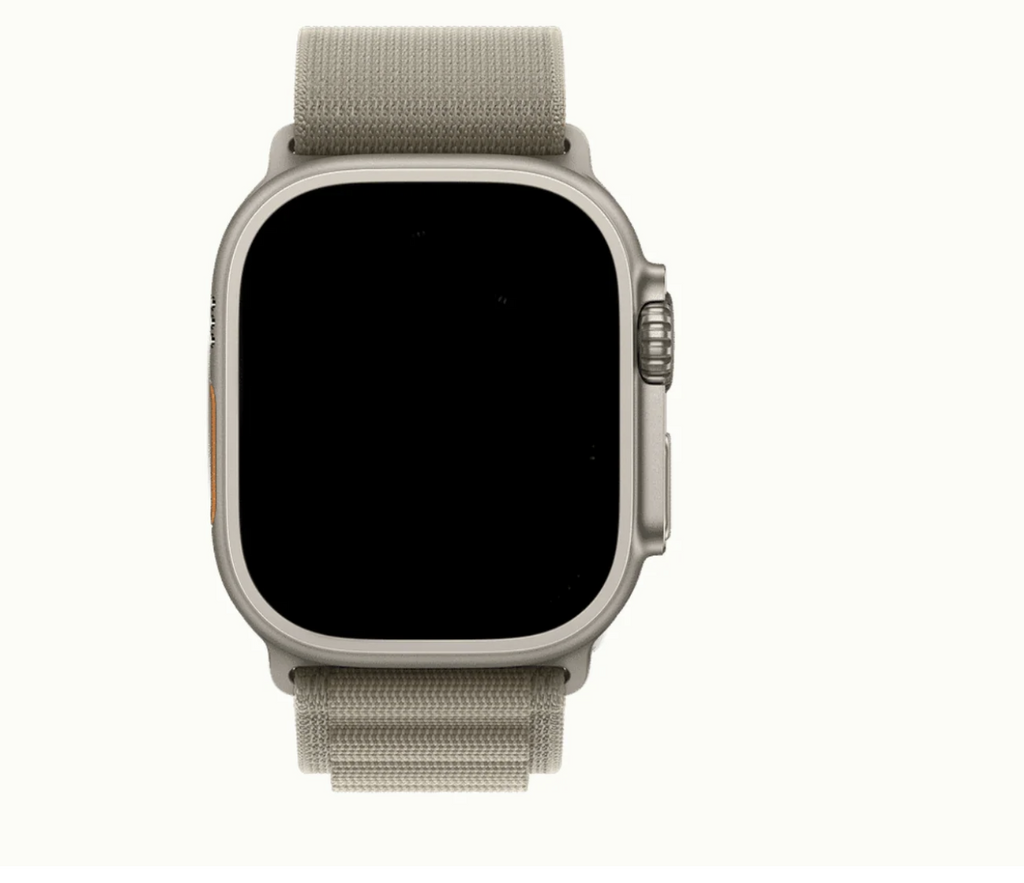 Olive Green Apple Watch 1-Ultra Alpine Loop