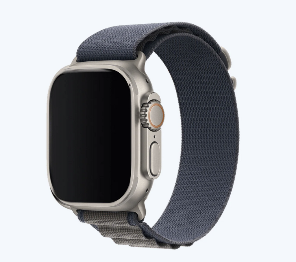 Grey Blue Apple Watch 1-Ultra Alpine Loop