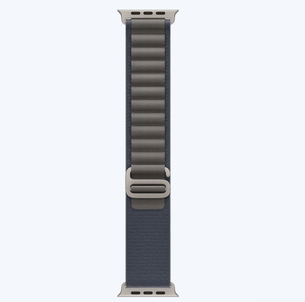 Grey Blue Apple Watch 1-Ultra Alpine Loop