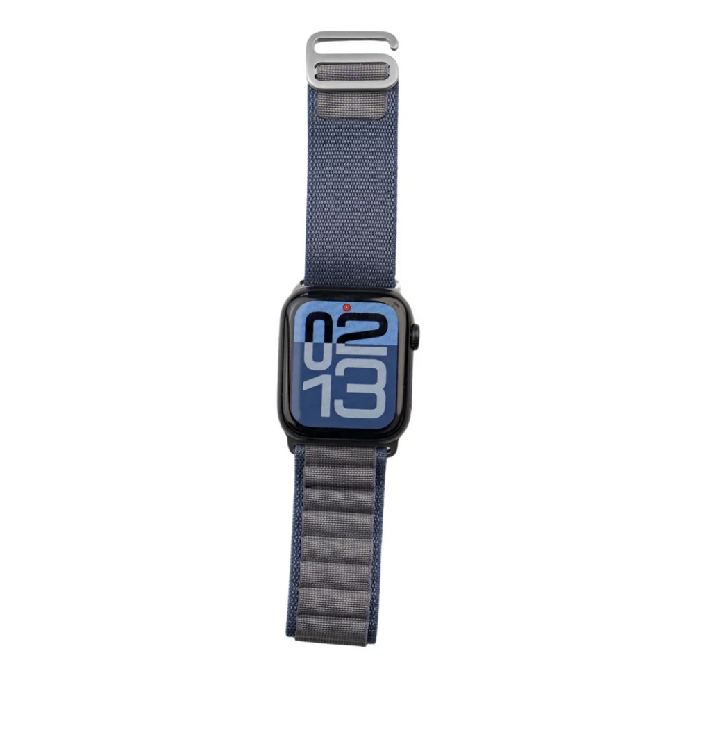 Grey Blue Apple Watch 1-Ultra Alpine Loop