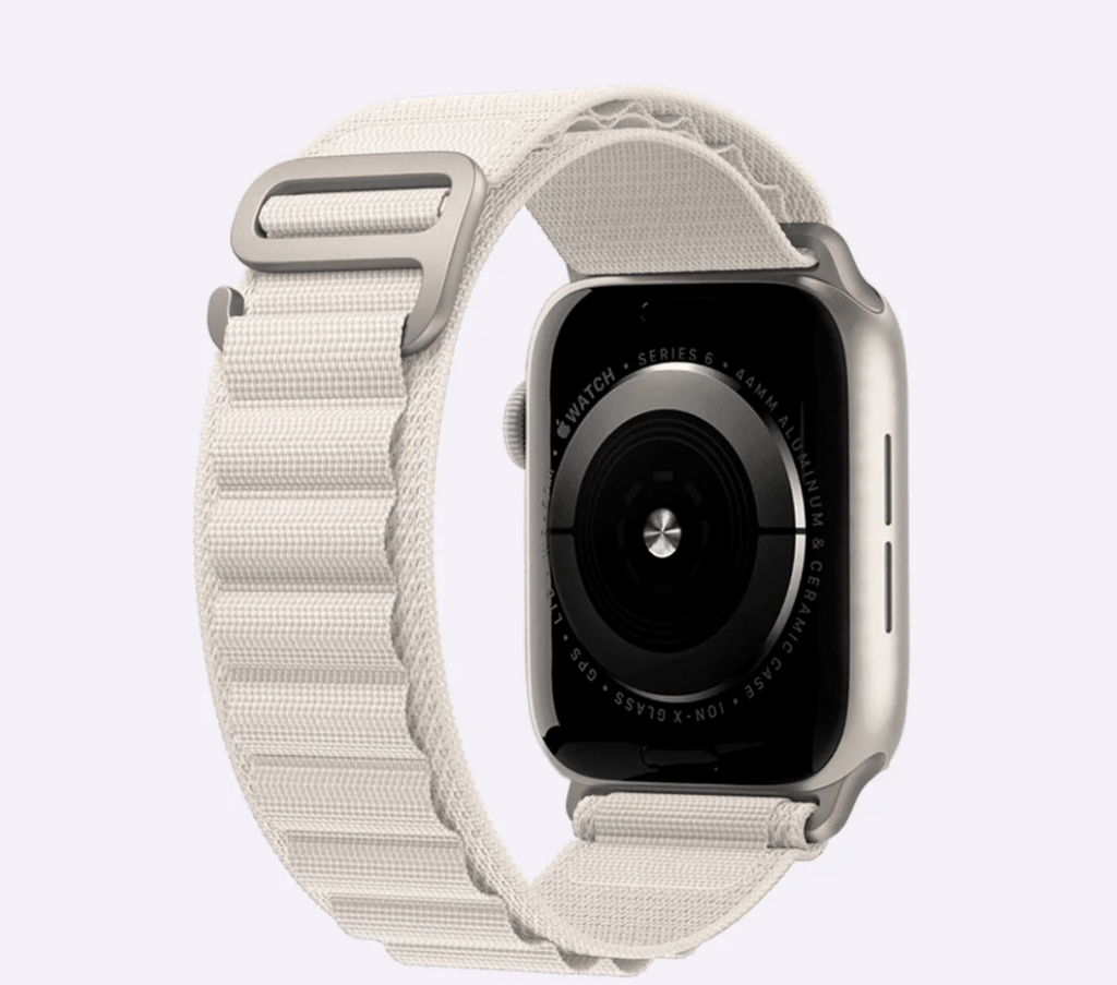 Starlight Apple Watch 1-Ultra Alpine Loop |