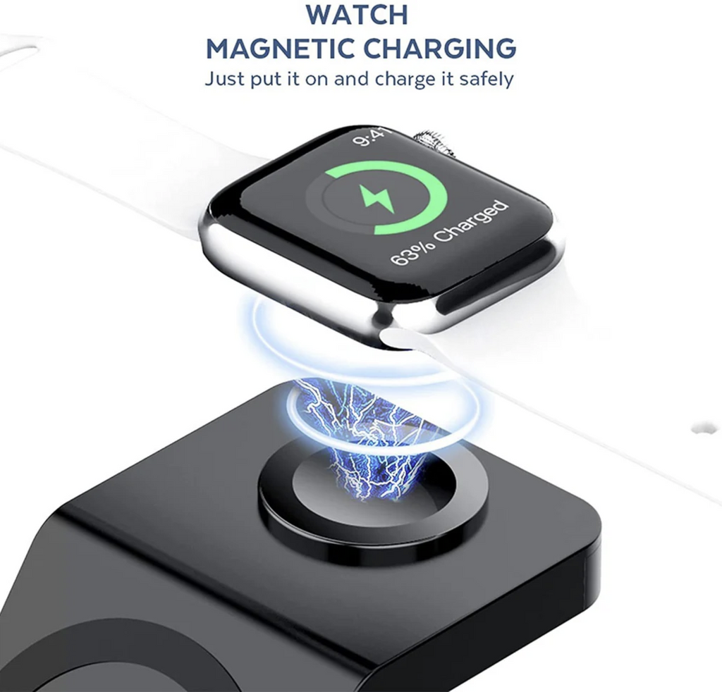 Vaku Luxos ® TRINITY 23W 3IN1 Wireless Charger