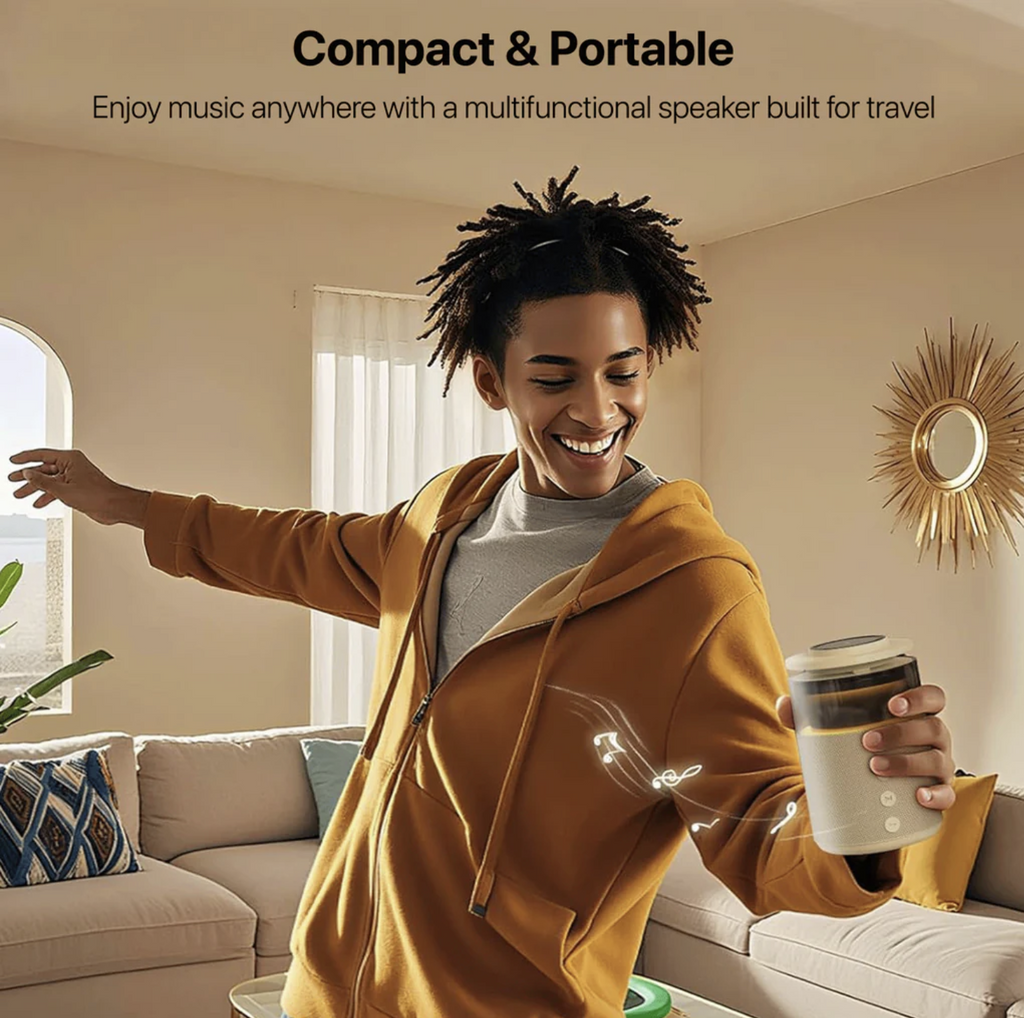 Vaku Luxos ® 4-in-1 Triostation Bluetooth Speaker