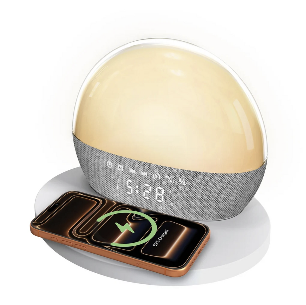 Vaku Luxos ® 3-in-1 SOUNDNEST Bluetooth Speaker with 15W Wireless Charger