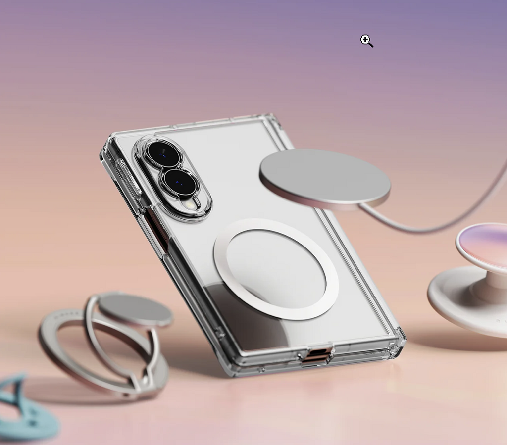 Galaxy Z Fold 8   transparent Magnetic Magnetic clear case