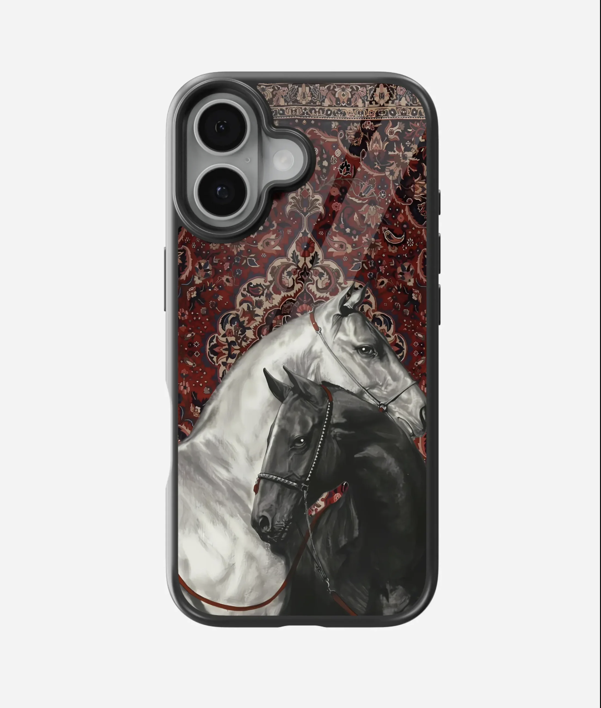 Imperial   Stallions   -   Red   Glass   Case Custom iPhone Covers