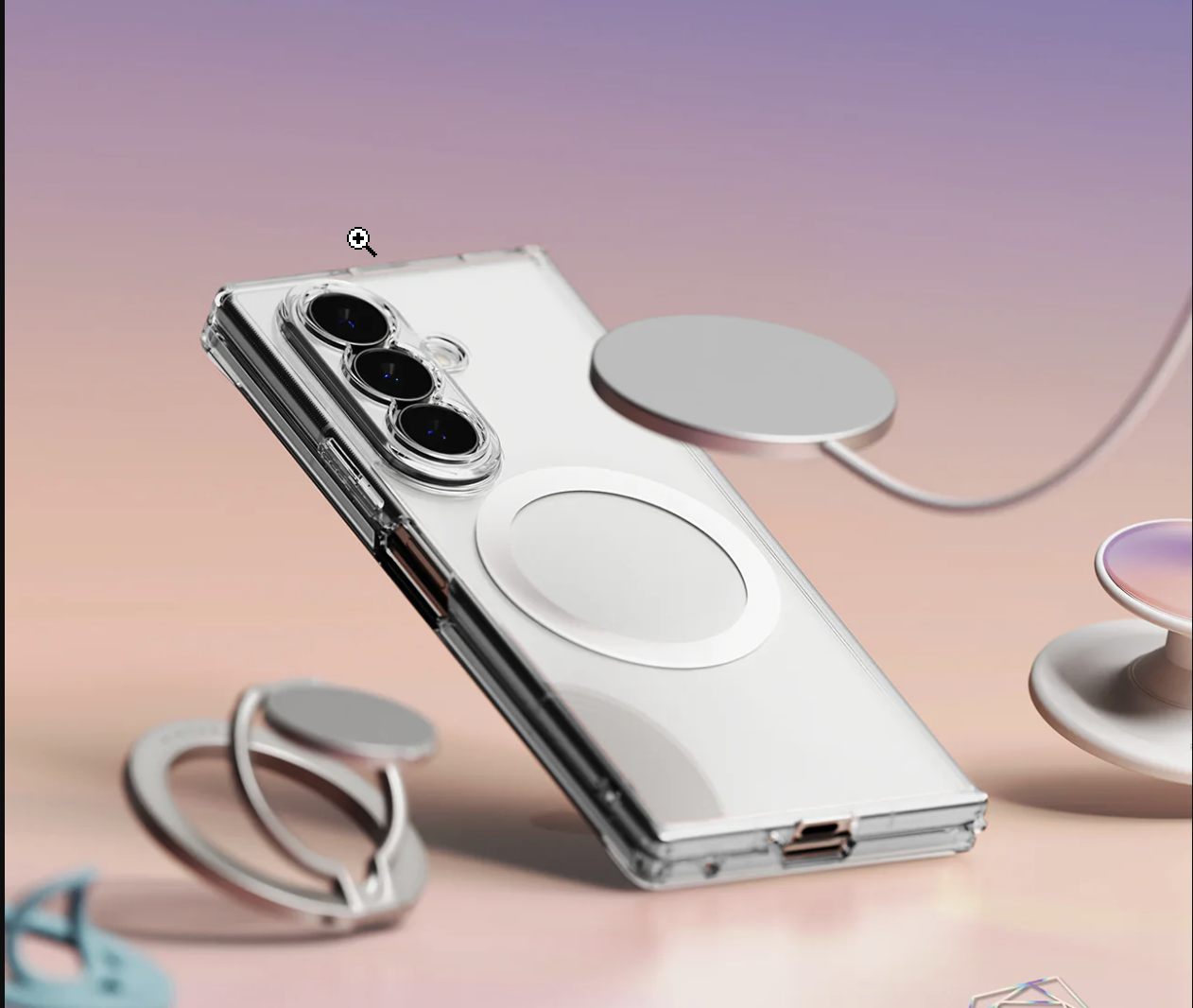 Galaxy Z Fold 8 Ultra  Magnetic clear case