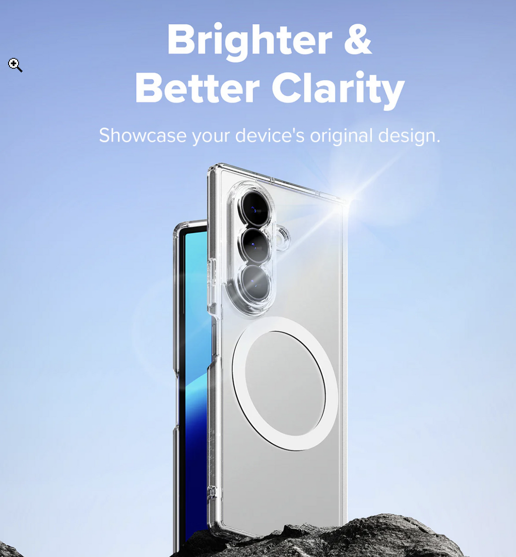 Galaxy Z Fold 8 Ultra  Magnetic clear case