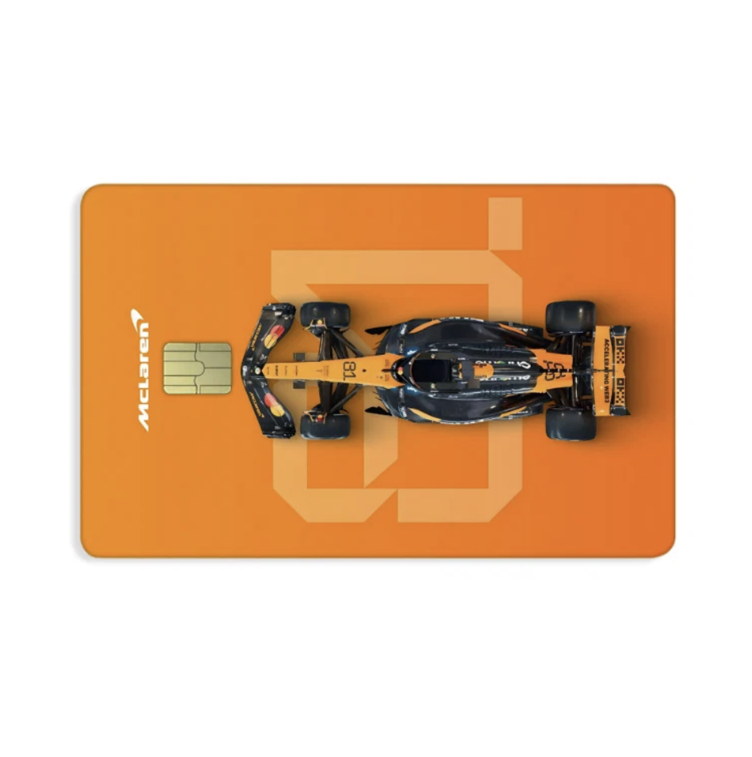 McLaren F1 Orange Card Skin