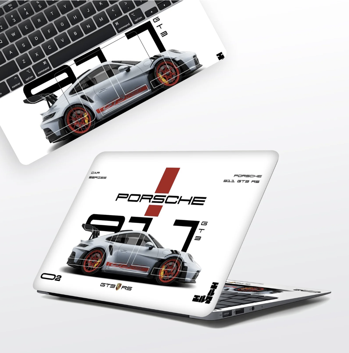GT RS3 Laptop Skins