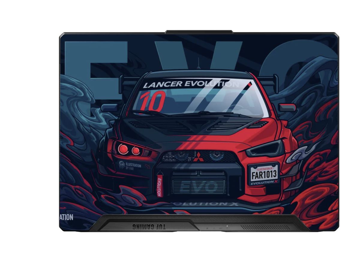Mitsubishi Lancer EVO X Laptop Skin